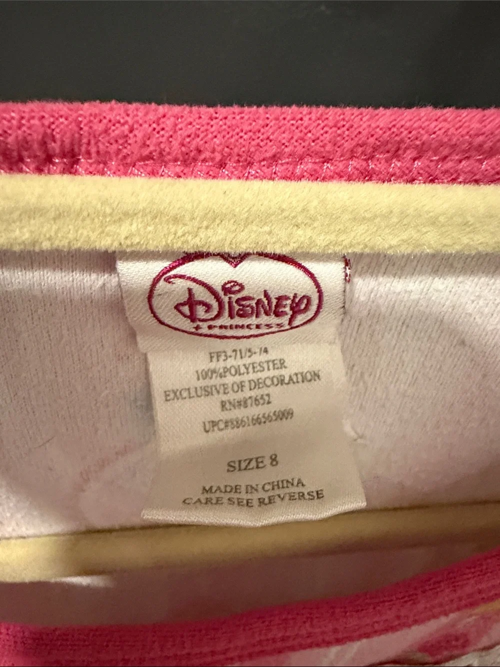 2 Disney Princess Nightgowns